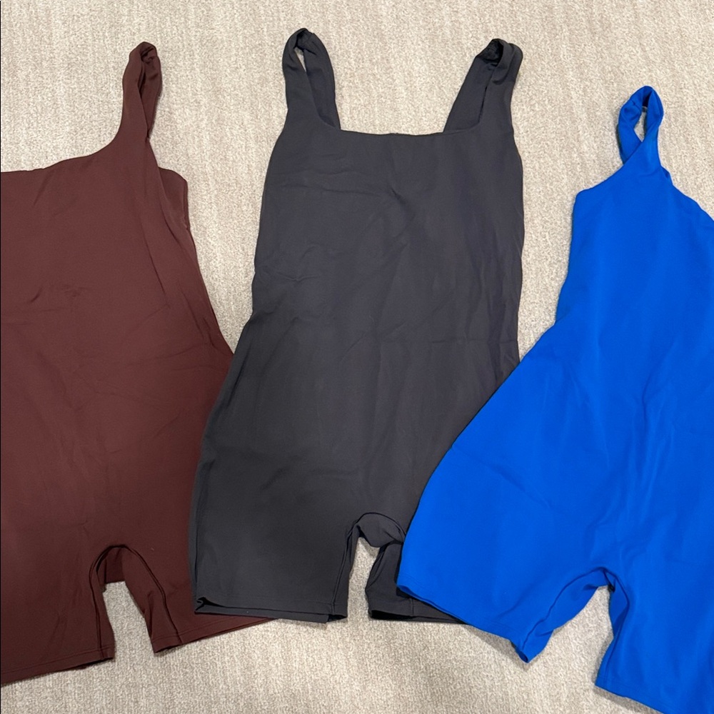 Momanda bodysuit bundle MOCHA AND BLUE ONLY